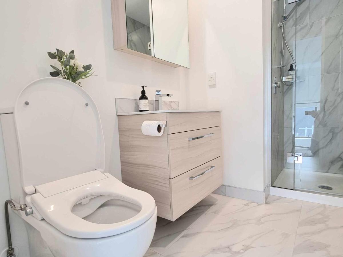 Elegant Cbd Apartment Christchurch Eksteriør billede